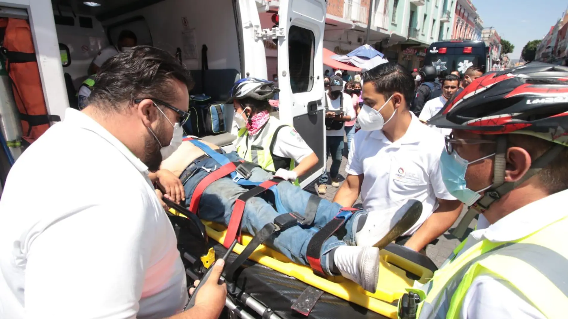 LESIONADOS RIÑA CH DE PUEBLA